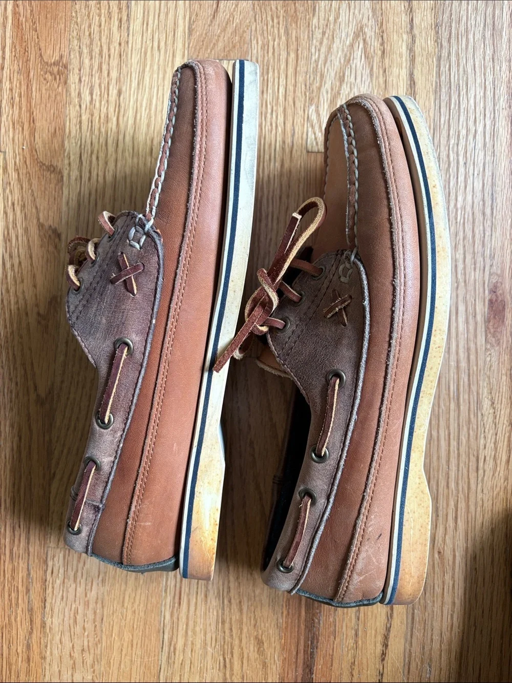 Polo Ralph Lauren leather boat